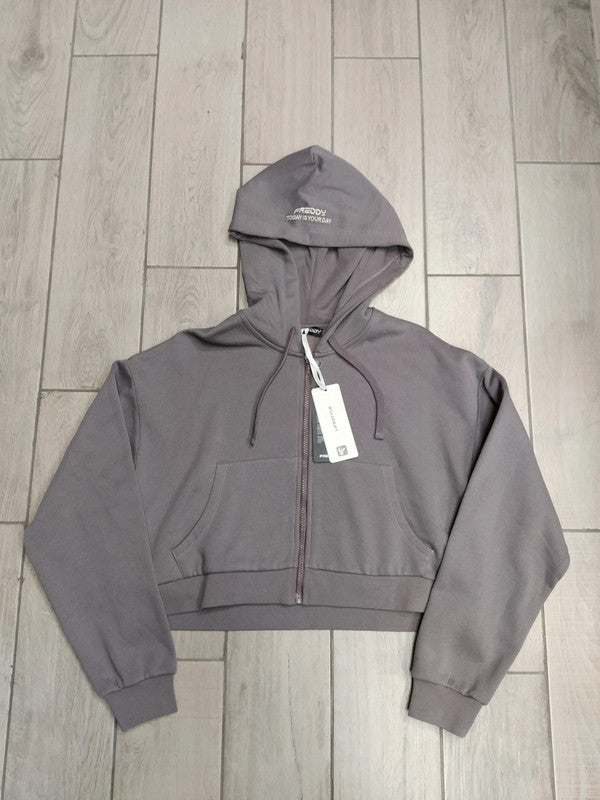 Freddy felpa con cappuccio crop donna tg S