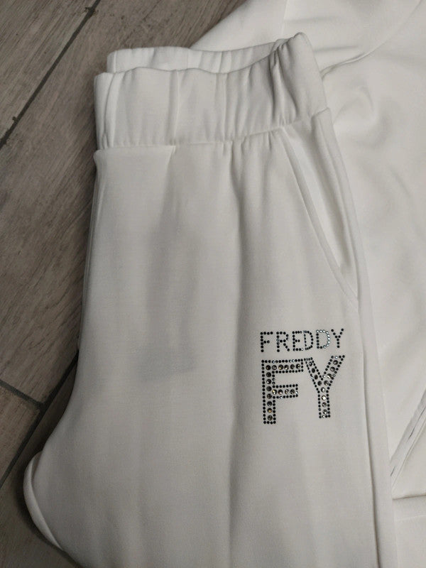 Freddy tuta completa felpa con zip e pantaloni donna tg S