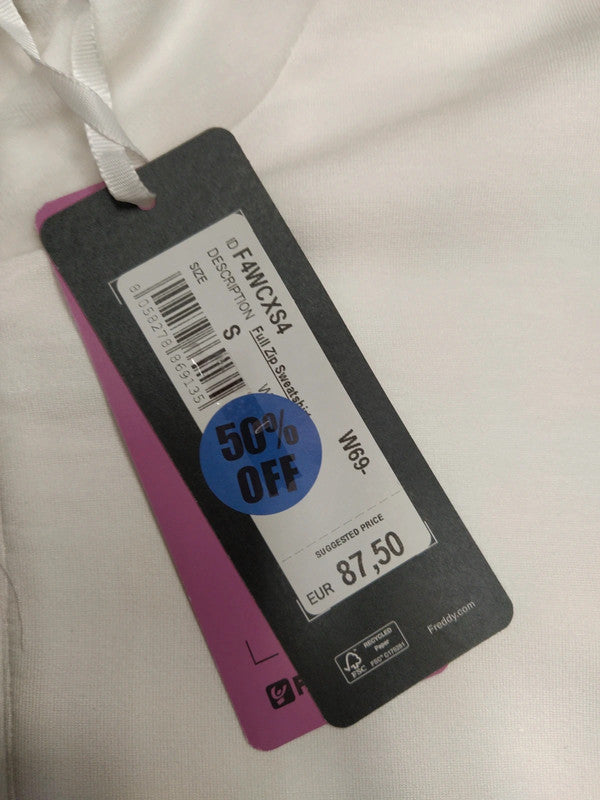 Freddy tuta completa felpa con zip e pantaloni donna tg S