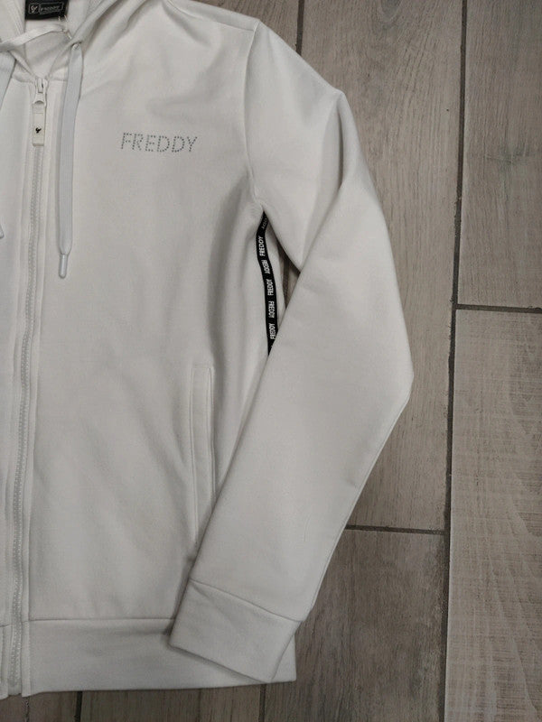 Freddy felpa con cappuccio e zip donna tg S