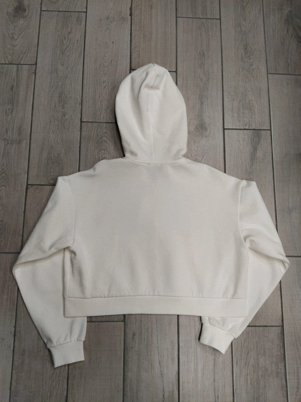 Freddy felpa crop con cappuccio e zip donna tg S
