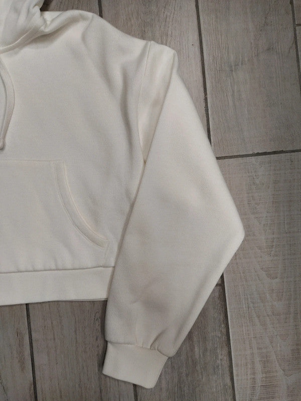 Freddy felpa crop con cappuccio e zip donna tg S