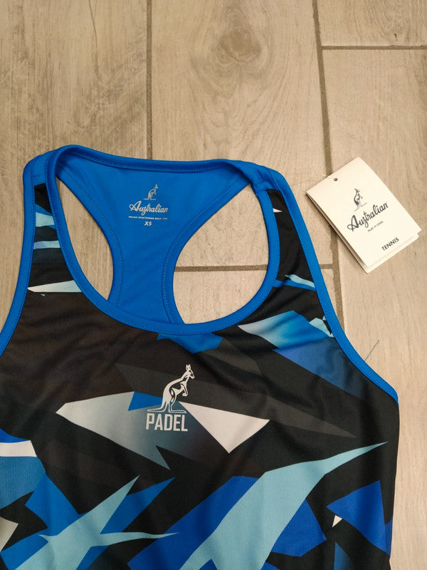 Australian completo padel canotta e pantaloncini donna tg XS