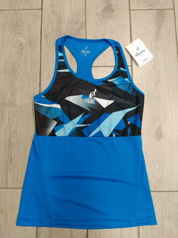 Australian completo padel canotta e pantaloncini donna tg XS