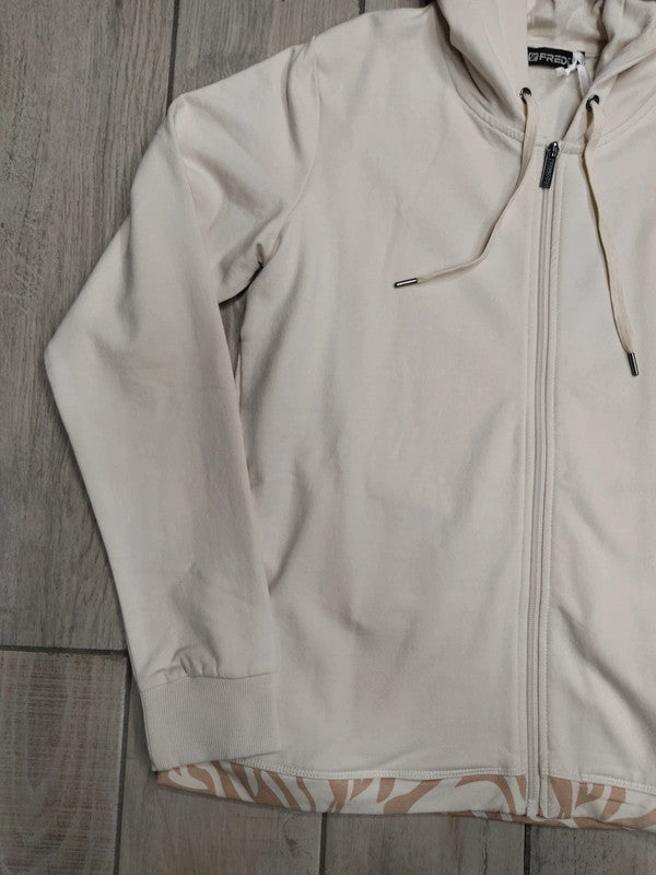 Freddy felpa con zip e cappuccio donna tg M