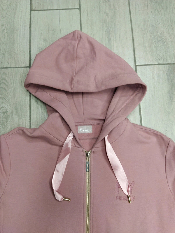 Freddy felpa con cappuccio e zip donna tg S