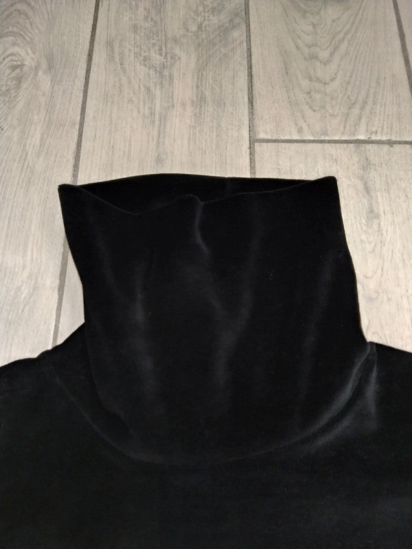 Freddy felpa in ciniglia con collo alto donna tg S