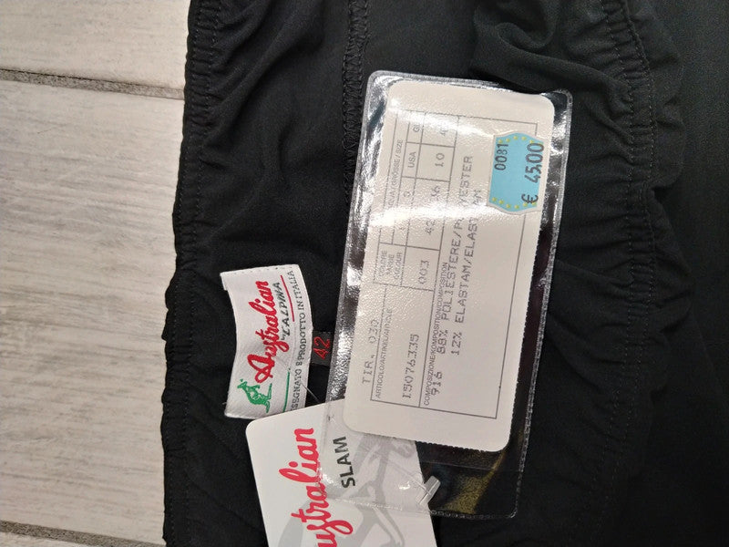 Australian pantaloncini donna neri tg 42 XS