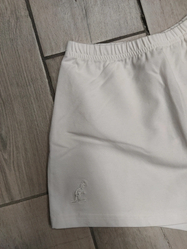Australian pantaloncini coulisse sottogonna bianchi donna tennis tg M