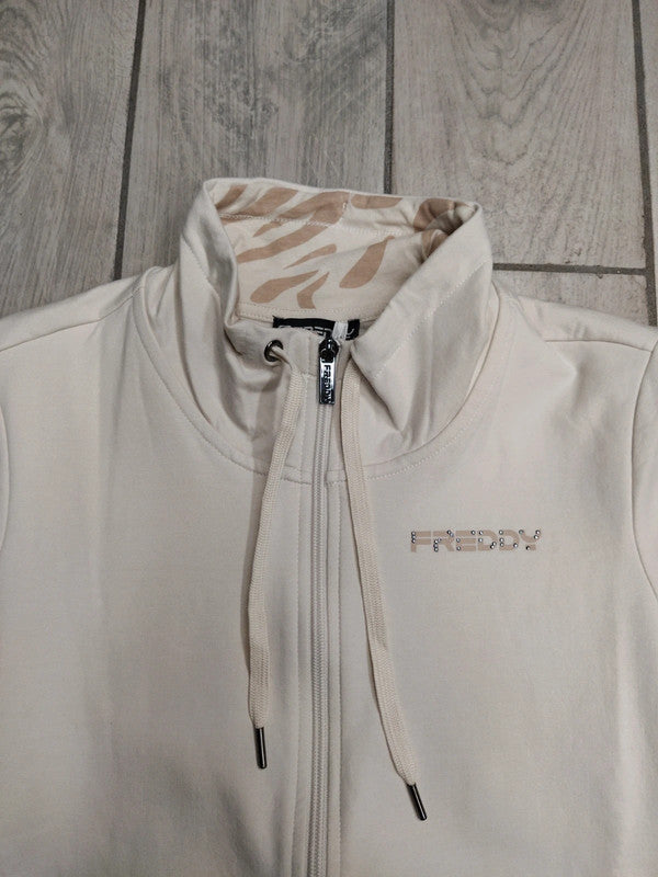 Freddy felpa con zip e collo alto donna tg M
