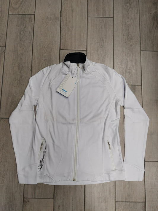 Brugi felpa cotone con zip donna tg M