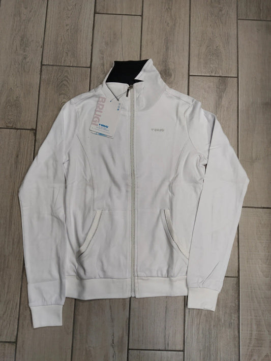Brugi felpa in cotone con zip donna tg M