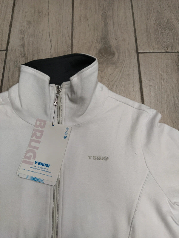 Brugi felpa collo alto con zip cotone donna tg M