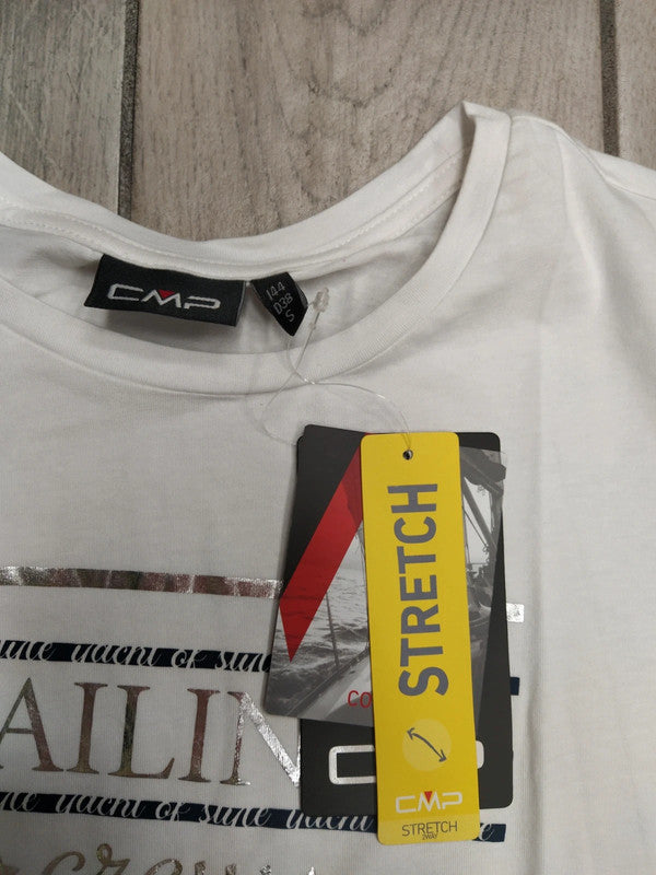CMP t-shirt cotone donna tg S