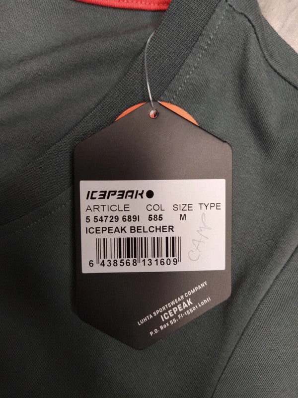 Icepeak t-shirt tecnica cotone donna tg M