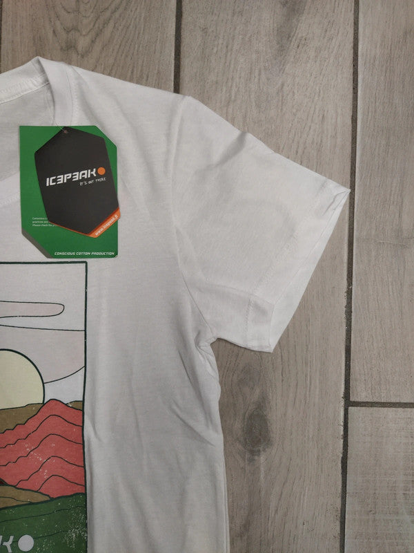Icepeak t-shirt tecnica cotone donna tg M