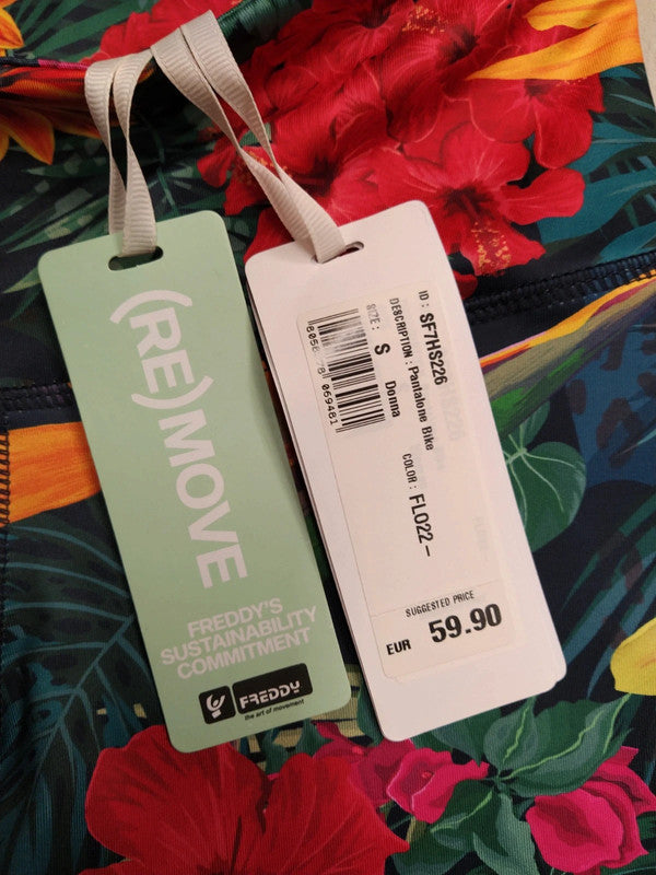 Freddy leggings ciclisti tecnici palestra donna tg S