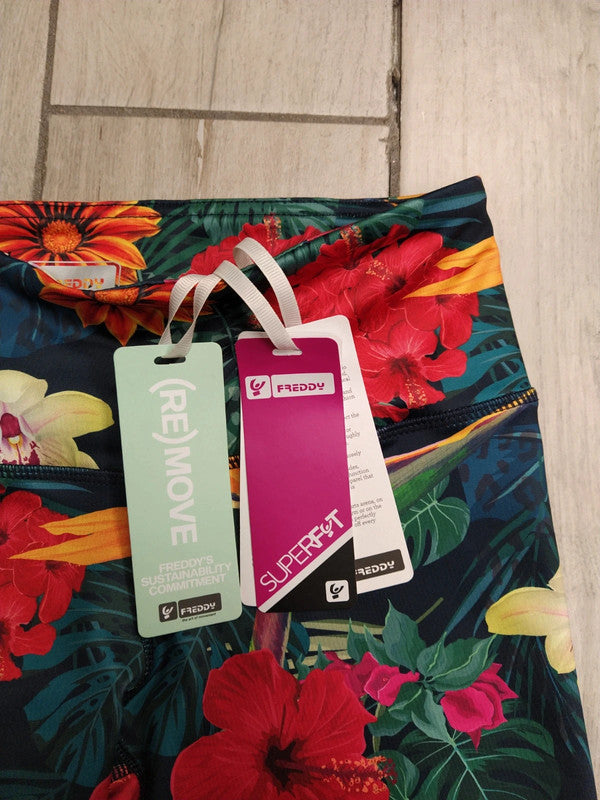 Freddy leggings ciclisti tecnici palestra donna tg S