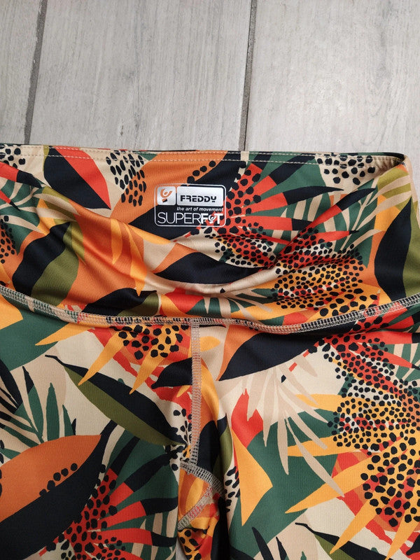 Freddy leggings ciclisti tecnici palestra donna tg S