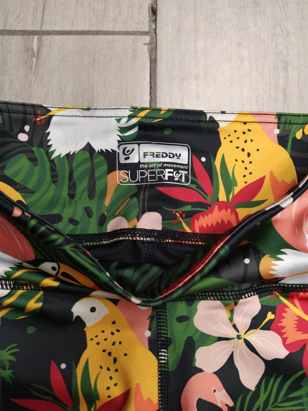 Freddy leggings ciclisti tecnici palestra donna tg S