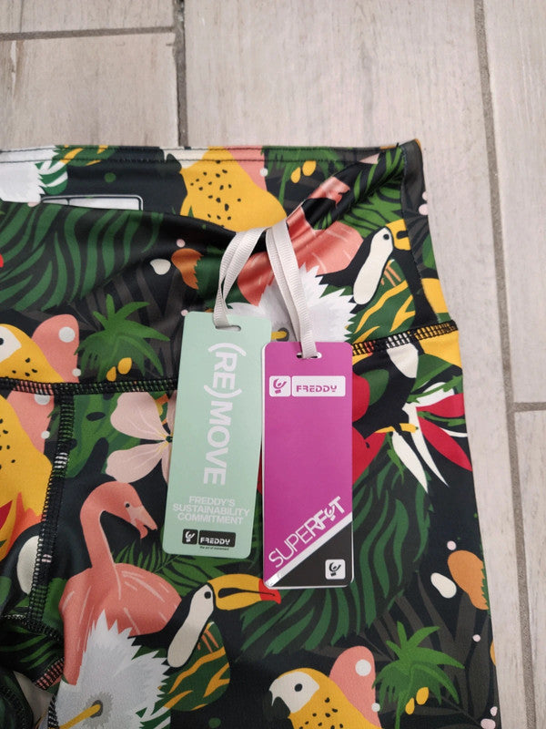 Freddy leggings ciclisti tecnici palestra donna tg S