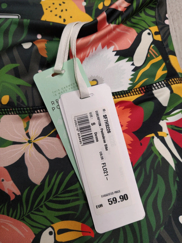 Freddy leggings ciclisti tecnici palestra donna tg S