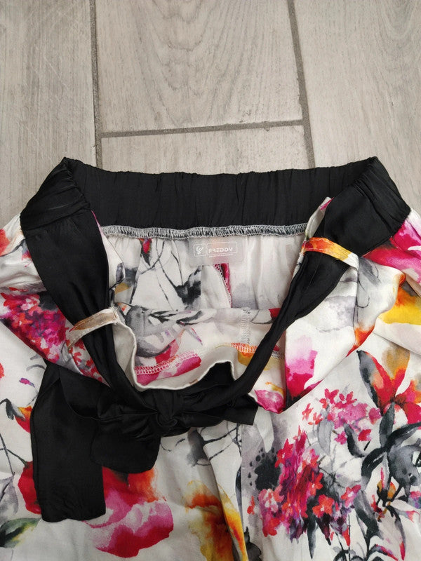 Freddy pantaloncini leggeri con cintura regolabile a fiocco donna tg S