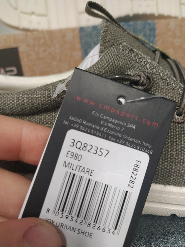 CMP Dude Uomo scarpe leggere niente lacci n 43