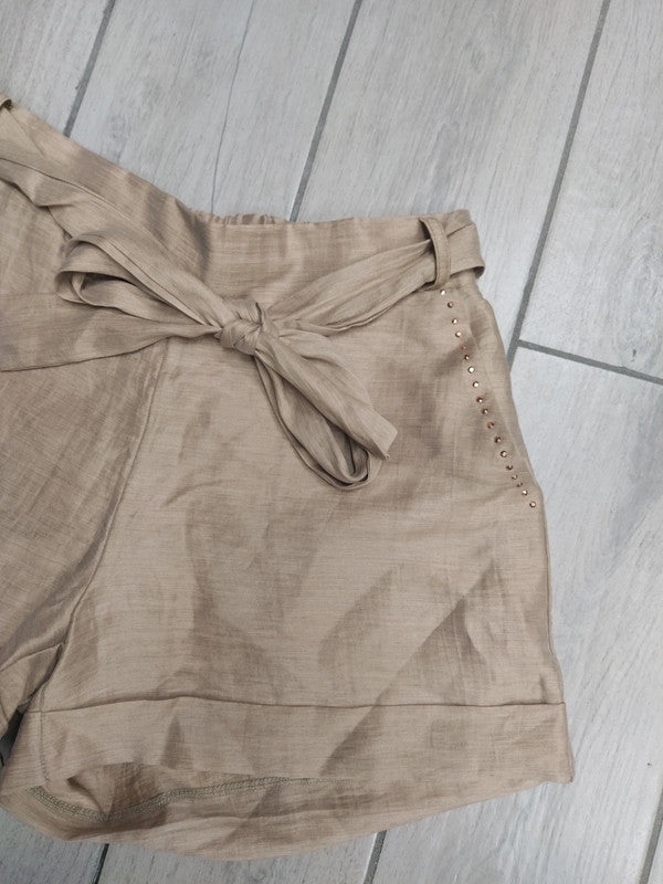 Freddy pantaloncini con cintura a fiocco regolabile donna tg S