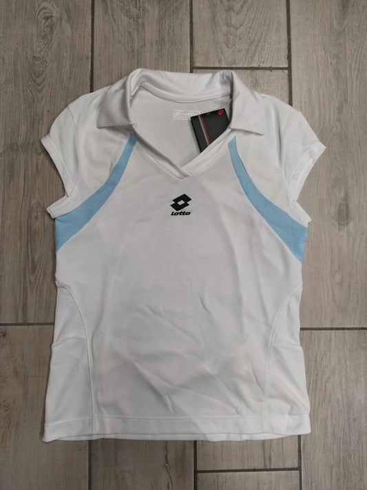 Lotto t-shirt smanicato bimba tennis bimba jr ragazza tg XS