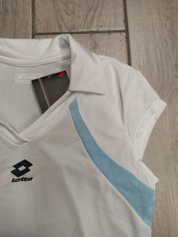 Lotto t-shirt smanicato bimba tennis bimba jr ragazza tg XS