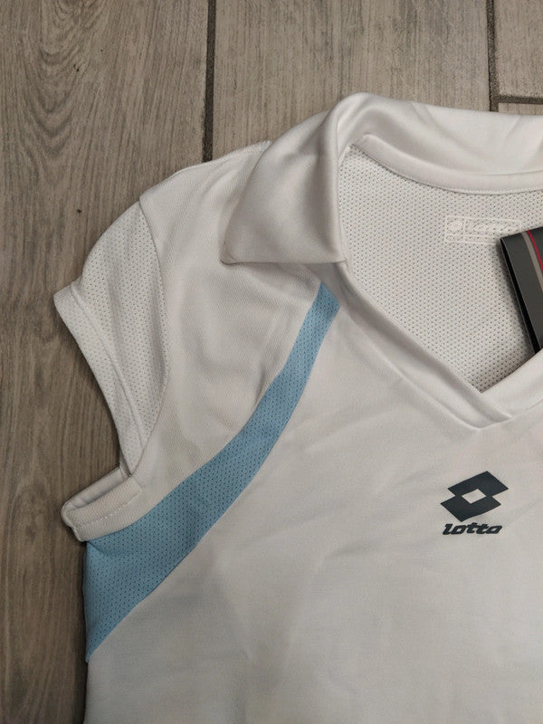 Lotto t-shirt smanicato bimba tennis bimba jr ragazza tg XS