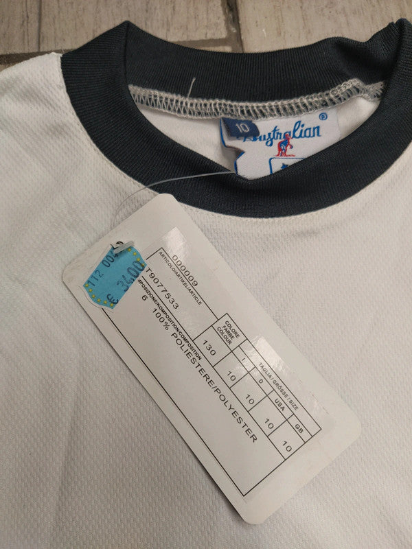 Australian t-shirt tennis jr ragazzo bimbo slim tg 10 anni