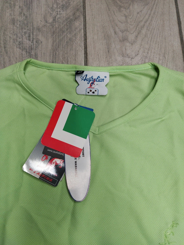 Australian canotta verde uomo tg 46