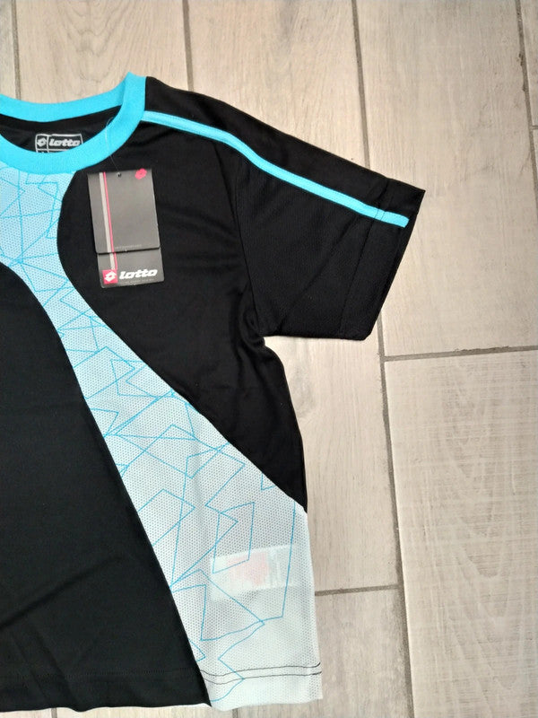 Lotto t-shirt tennis jr ragazzo bimbo tg S / 6 anni