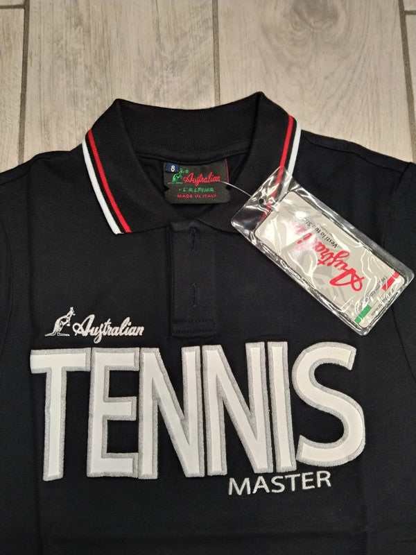 Australian Polo t-shirt cotone tennis 8 anni