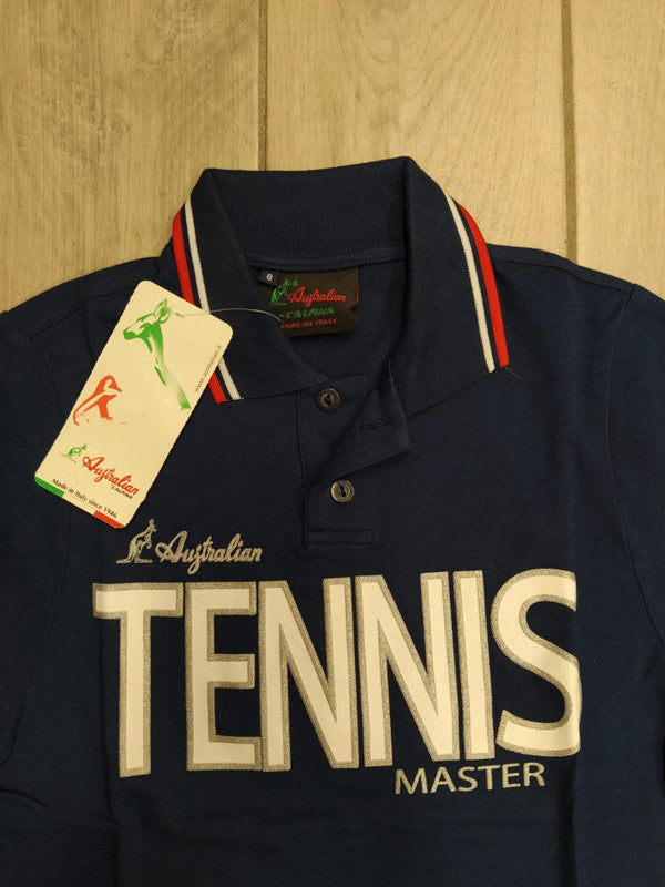 Australian Polo t-shirt cotone tennis 8 anni
