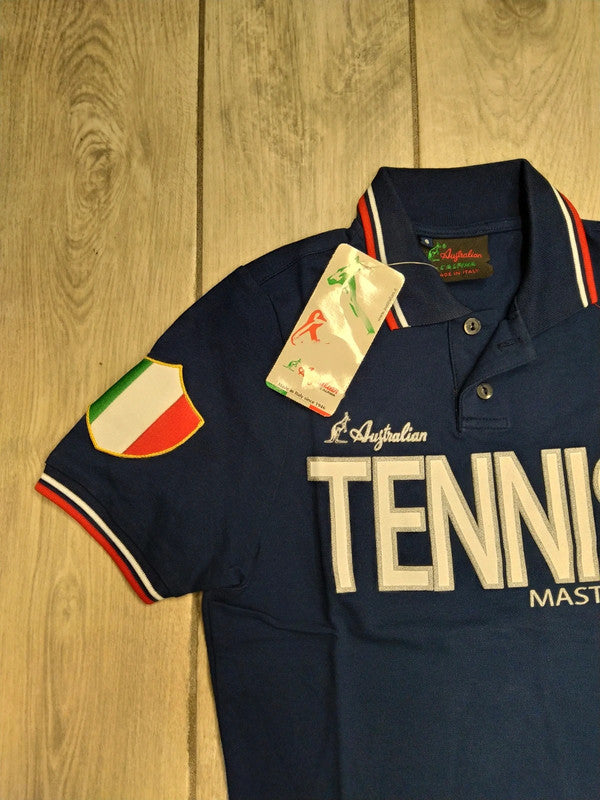Australian Polo t-shirt cotone tennis 8 anni