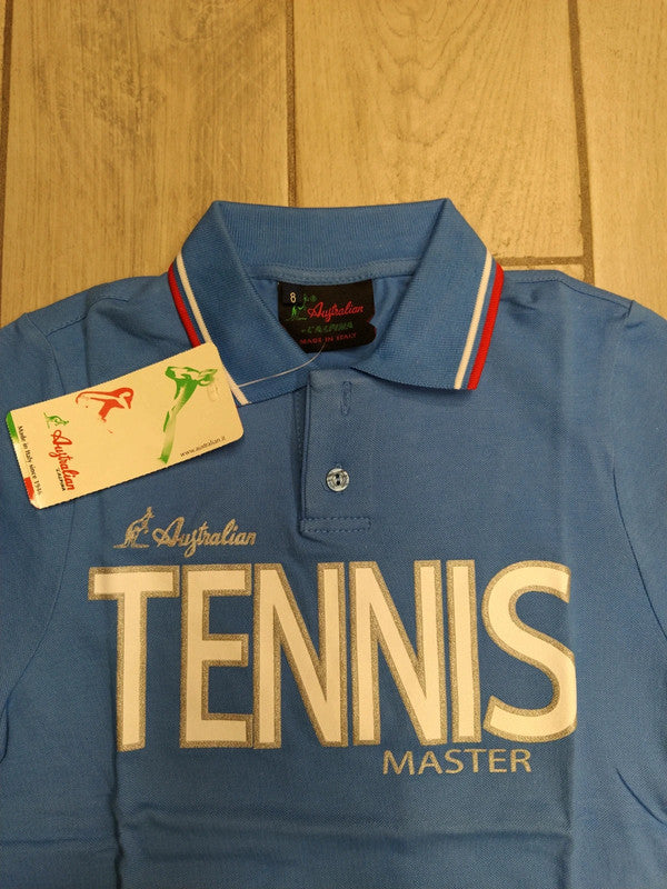 Australian T-Shirt cotone tennis 8 anni