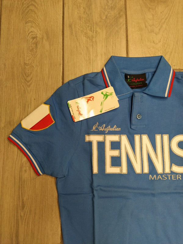 Australian T-Shirt cotone tennis 8 anni