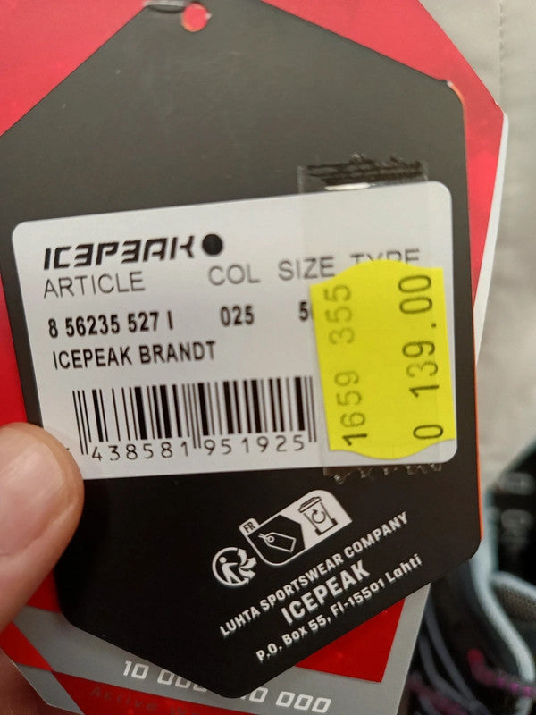 Icepeak guscio impermeabile trekking montagna uomo tg 50 / L