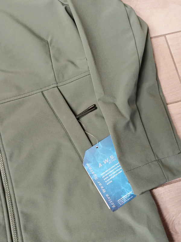 Icepeak Softshell lungo impermeabile traspirante cappuccio donna tg DE38 / IT44 / S