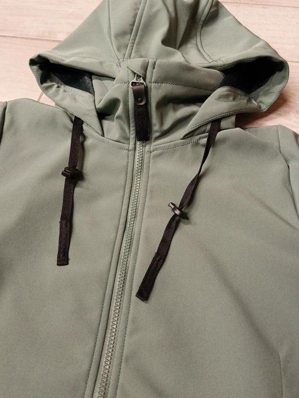 Icepeak Softshell lungo impermeabile traspirante cappuccio donna tg DE38 / IT44 / S