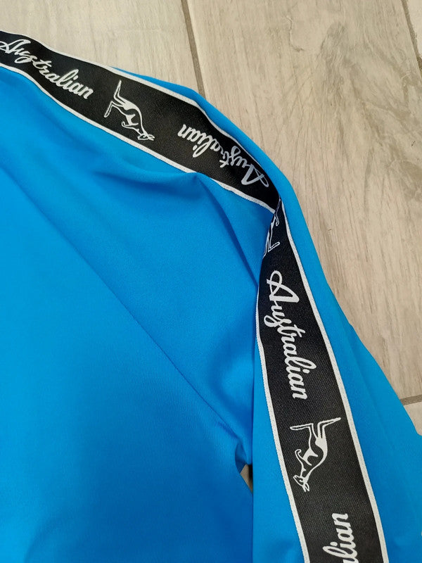 Australian tuta completa gabber acetato uomo banda tg 2XL