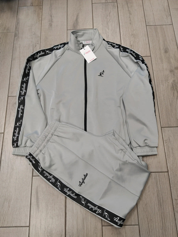 Australian tuta completa gabber acetato uomo banda tg S