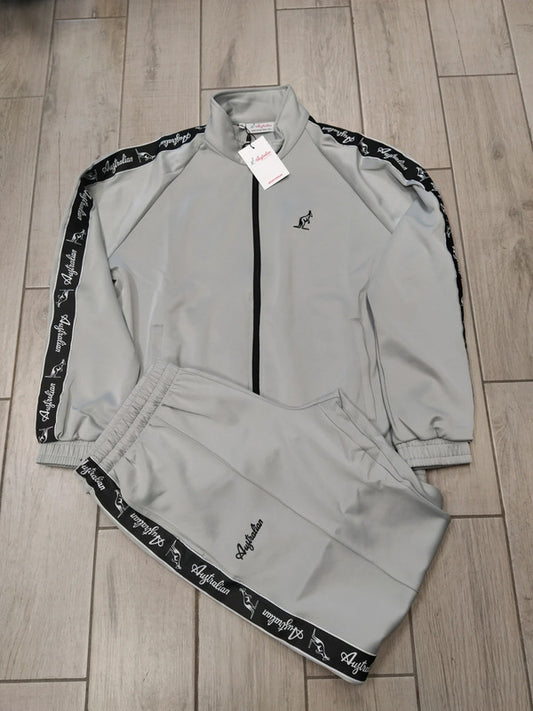 Australian tuta completa gabber acetato uomo banda tg S