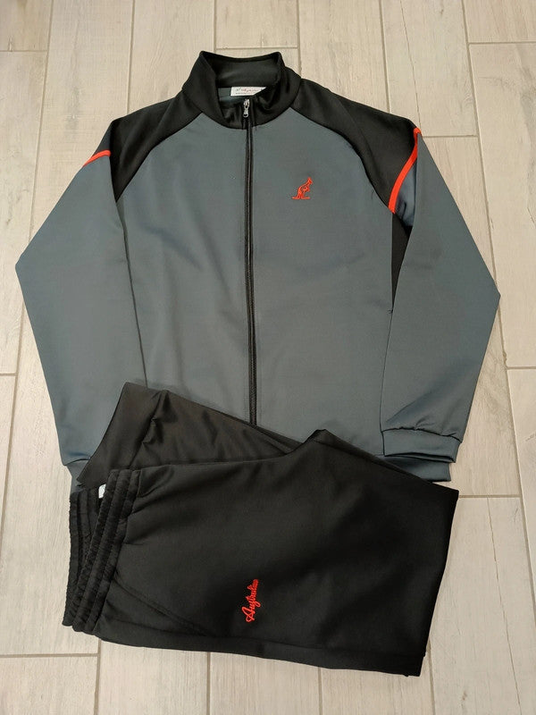 Australian tuta completa gabber tennis uomo acetato tg 3XL