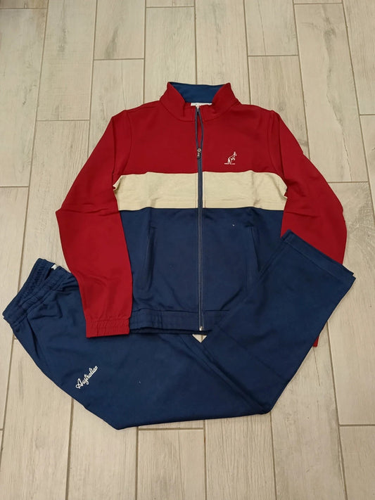 Australian tuta completa uomo cotone leggero tg M