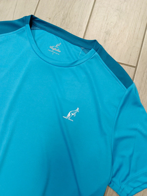 Australian completo t-shirt bermuda tennis uomo tg L