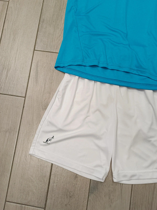 Australian completo t-shirt bermuda tennis uomo tg L